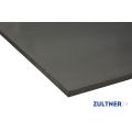 PVC Plate 20x1000x2000 mm dark-gray RAL 7011 thumbnail