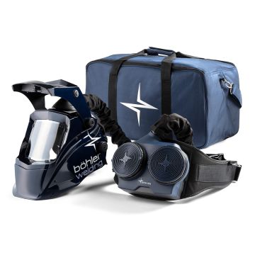 Böhler Guardian 62F AIR complete Absaugschirm mit Gebläseeinheit, Tasche und Karton 57003