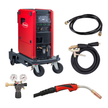 FRONIUS MIG/MAG Pulse Schweißgerät Fortis 500c wassergekühlt Pro-Set #49,0100,0047