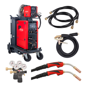 FRONIUS MIG/MAG Pulse-Schweißgerät Fortis 500 DUO wassergekühlt -Set-