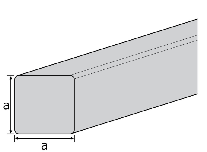Stainless steel square
