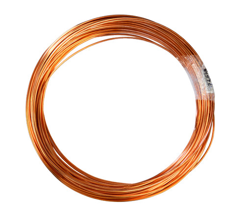 Copper wire CW003A (E-Cu) 6 mm soft R220 ring 10 kg