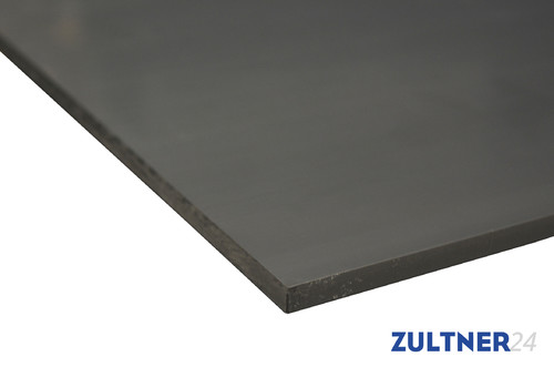 PVC Plate 12x1000x2000 mm dark-gray RAL 7011