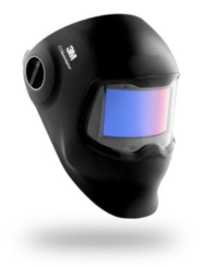 SPEEDGLAS G5-02 Schweißmaske mit gebogenem Automatikschweißfilter, Kopfband, Reinigungstuch und Tasche, 621120